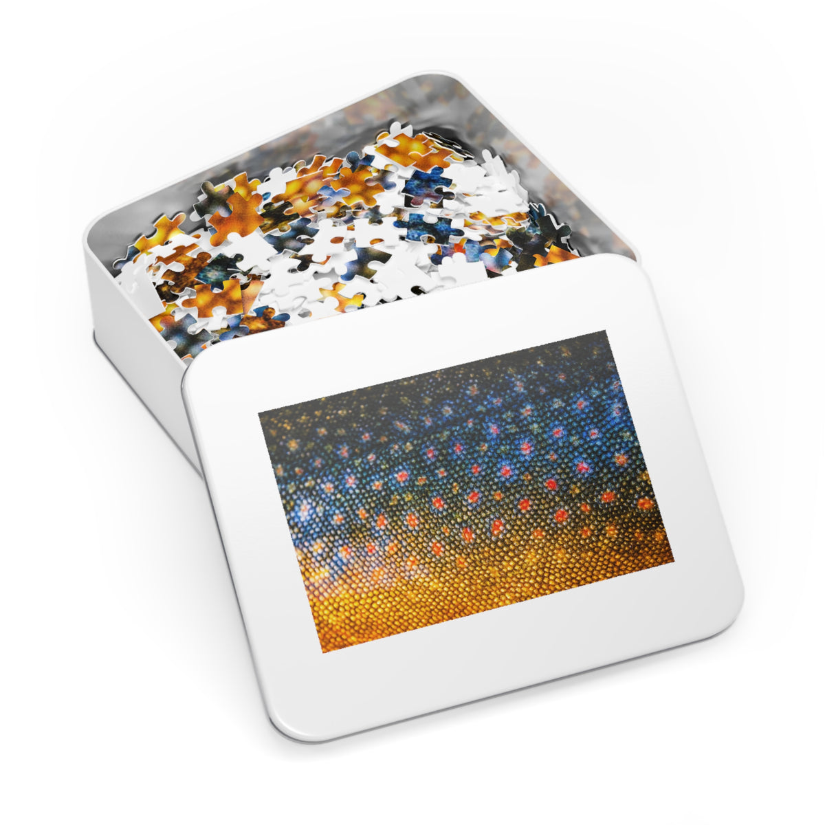 Brook Trout Jigsaw Puzzle with Tin (1000 Piece)