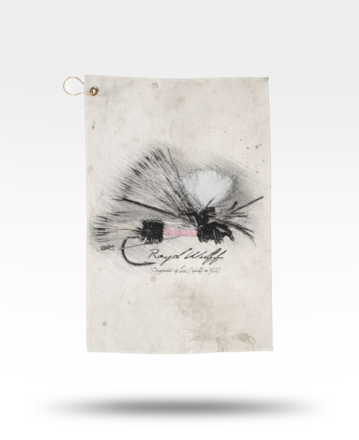 Royal Wulff Dry Fly Golf Towels