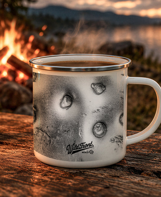 Bullet Shot Enamel Camping Mug