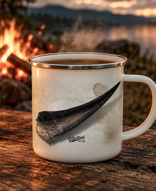Turkey Spur Enamel Camping Mug