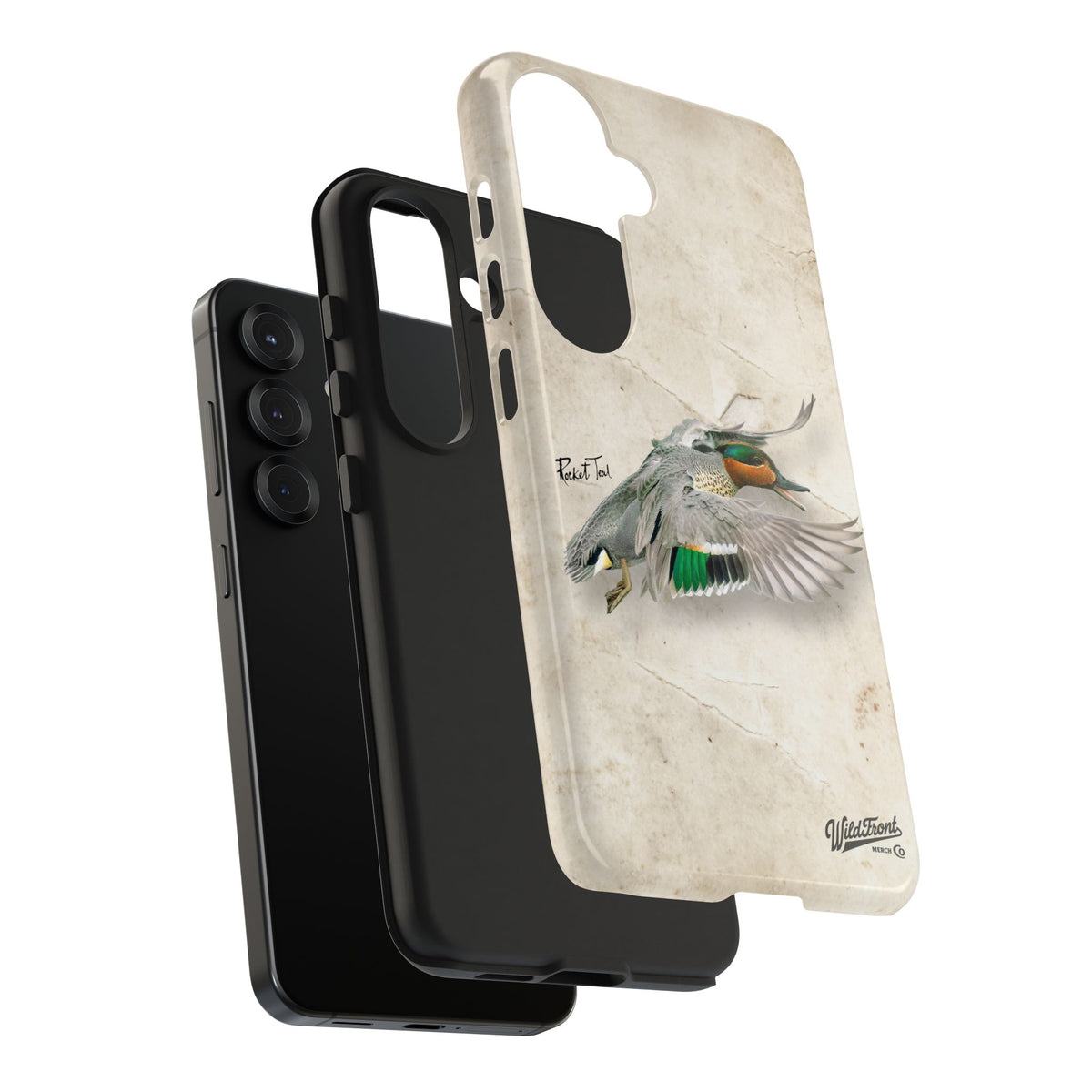 Rocket Teal Green-Winged Teal Tough Phone Case