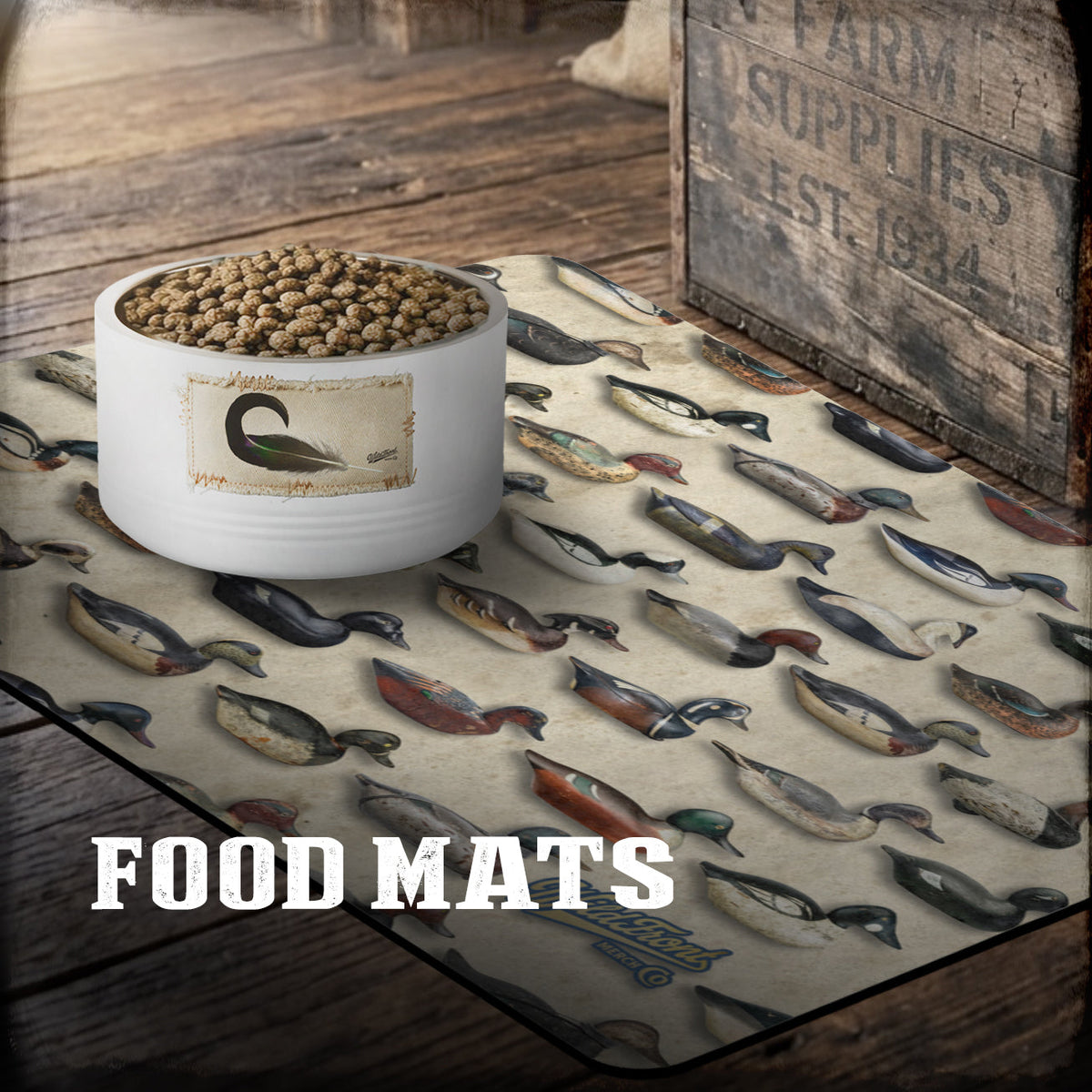 PET FOOD MATS