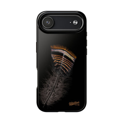 Turkey Feather Dark Tough Phone Case