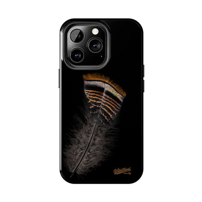 Turkey Feather Dark Tough Phone Case