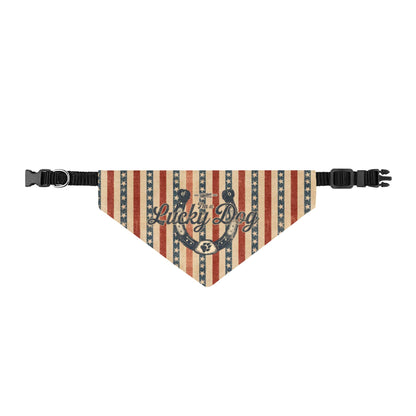 Luck Dog Patriotic Pet Bandana