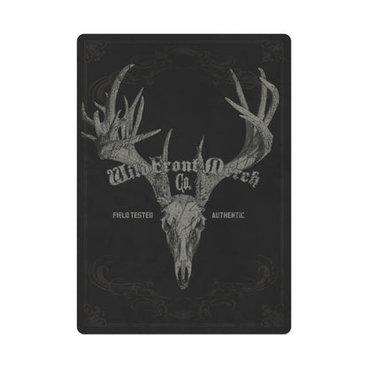 WildFront Merch Whitetail Skull Poker Cards