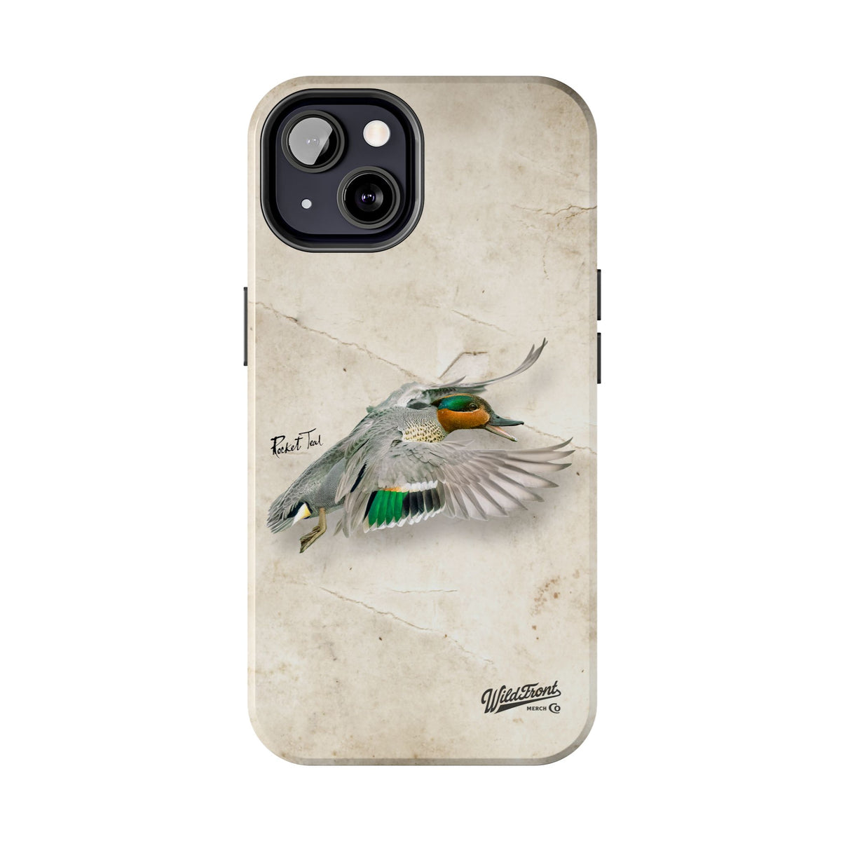 Rocket Teal Green-Winged Teal Tough Phone Case