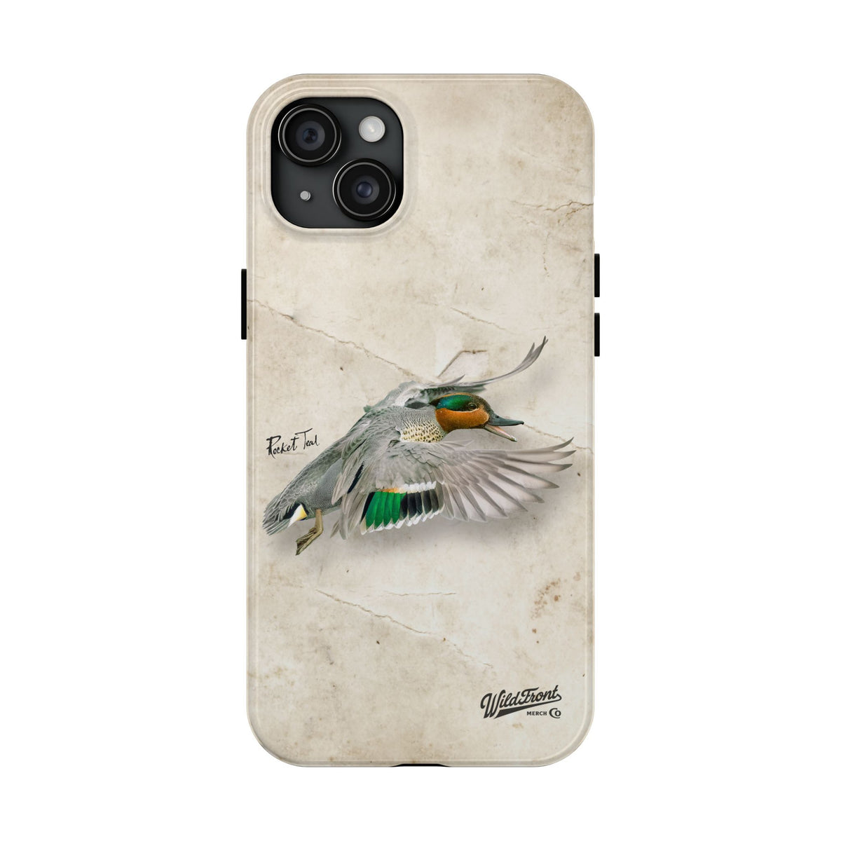 Rocket Teal Green-Winged Teal Tough Phone Case
