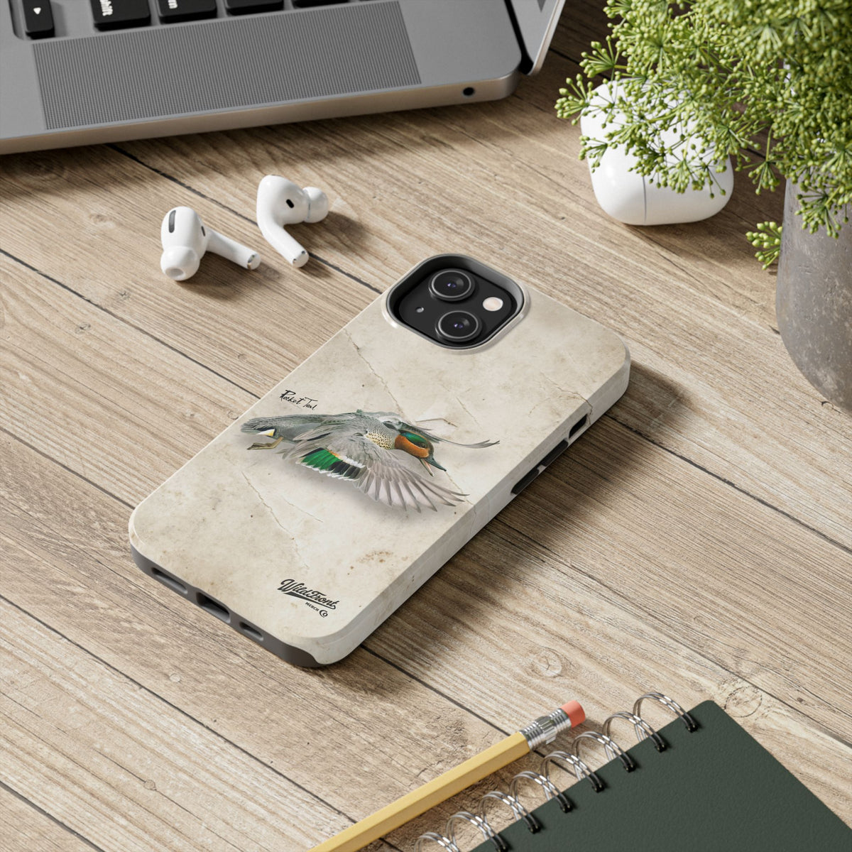 Rocket Teal Green-Winged Teal Tough Phone Case