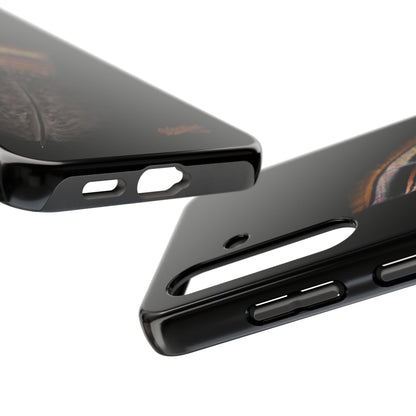 Turkey Feather Dark Tough Phone Case