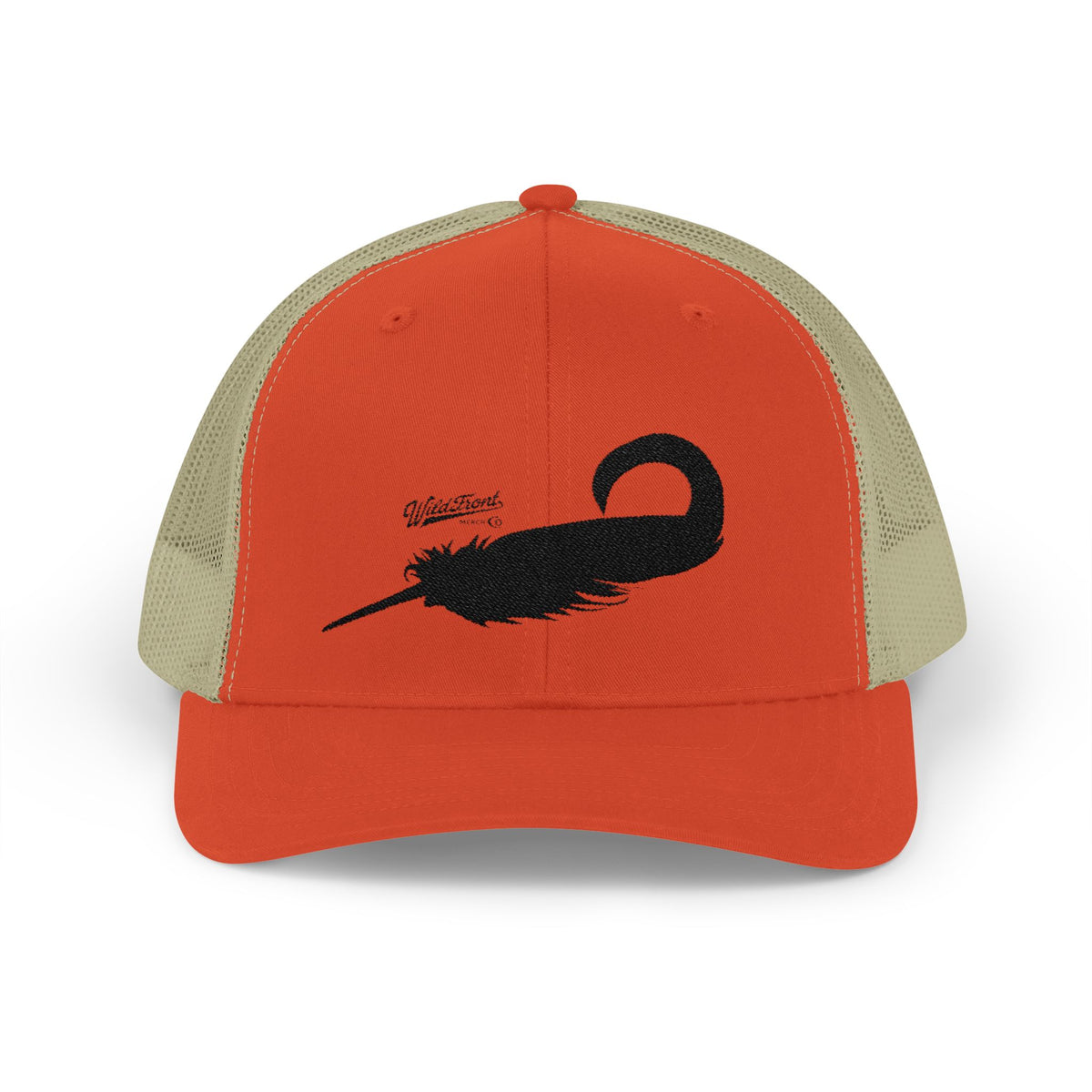 Mallard Curl Trucker Cap (Stitched)