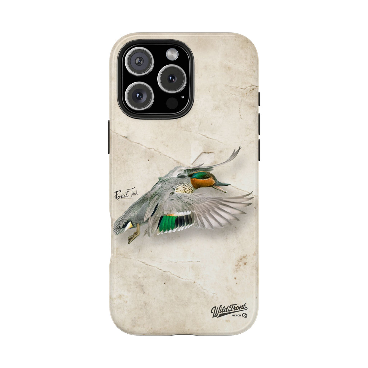 Rocket Teal Green-Winged Teal Tough Phone Case