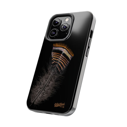 Turkey Feather Dark Tough Phone Case