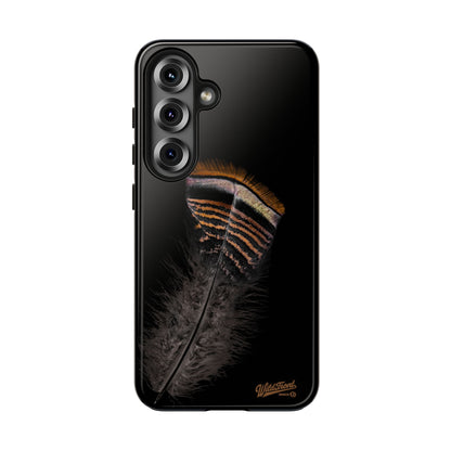 Turkey Feather Dark Tough Phone Case