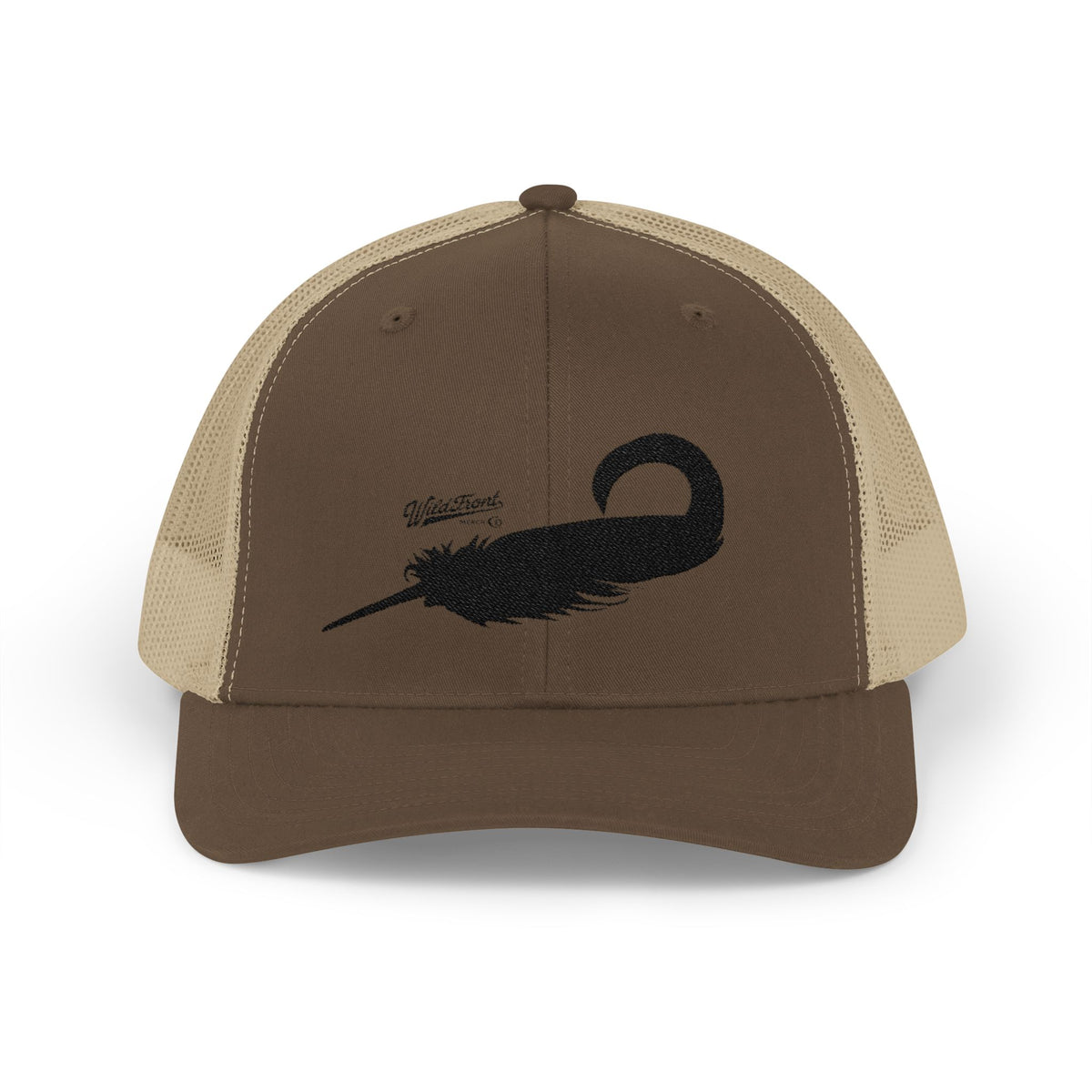Mallard Curl Trucker Cap (Stitched)