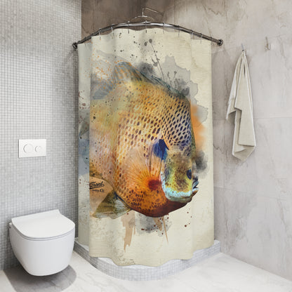 Bluegill Shower Curtains