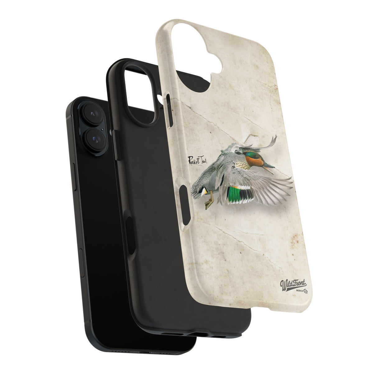 Rocket Teal Green-Winged Teal Tough Phone Case
