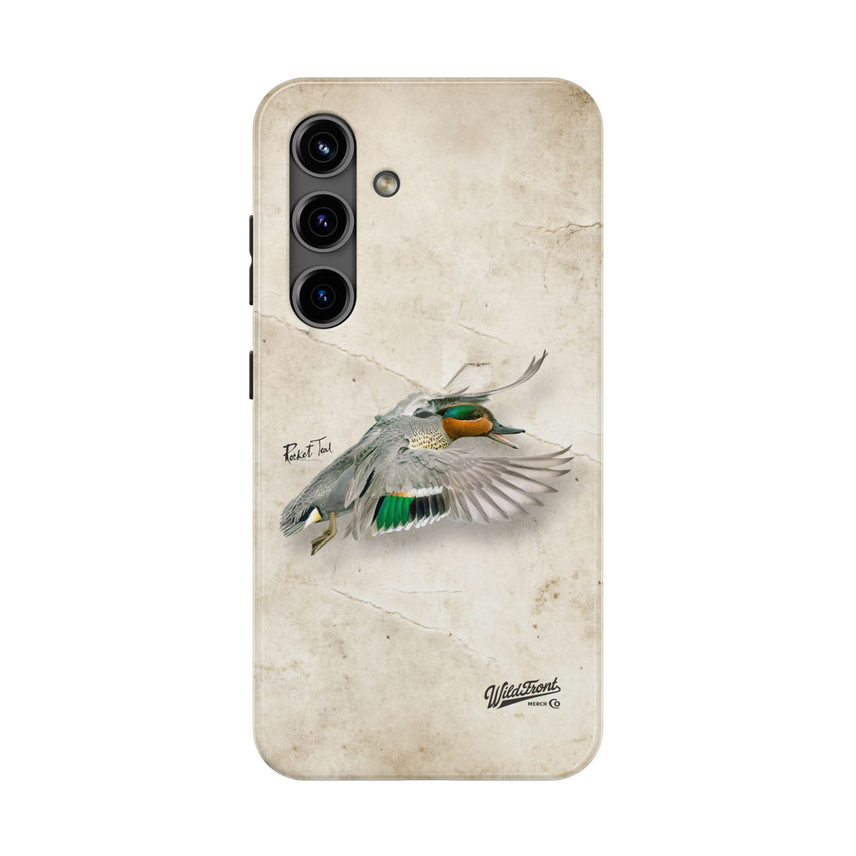 Rocket Teal Green-Winged Teal Tough Phone Case