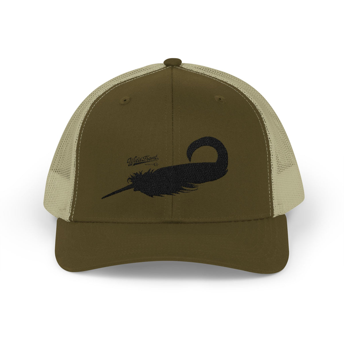 Mallard Curl Trucker Cap (Stitched)