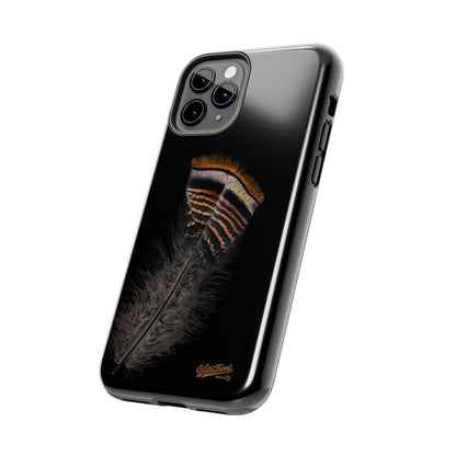 Turkey Feather Dark Tough Phone Case