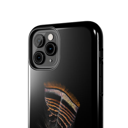 Turkey Feather Dark Tough Phone Case