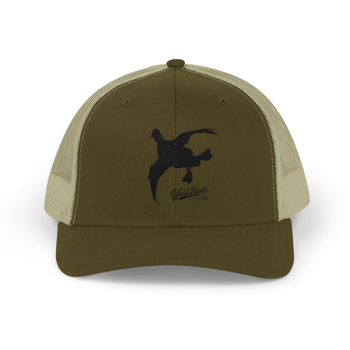 Canvasback Flying Trucker Cap (Stitched)