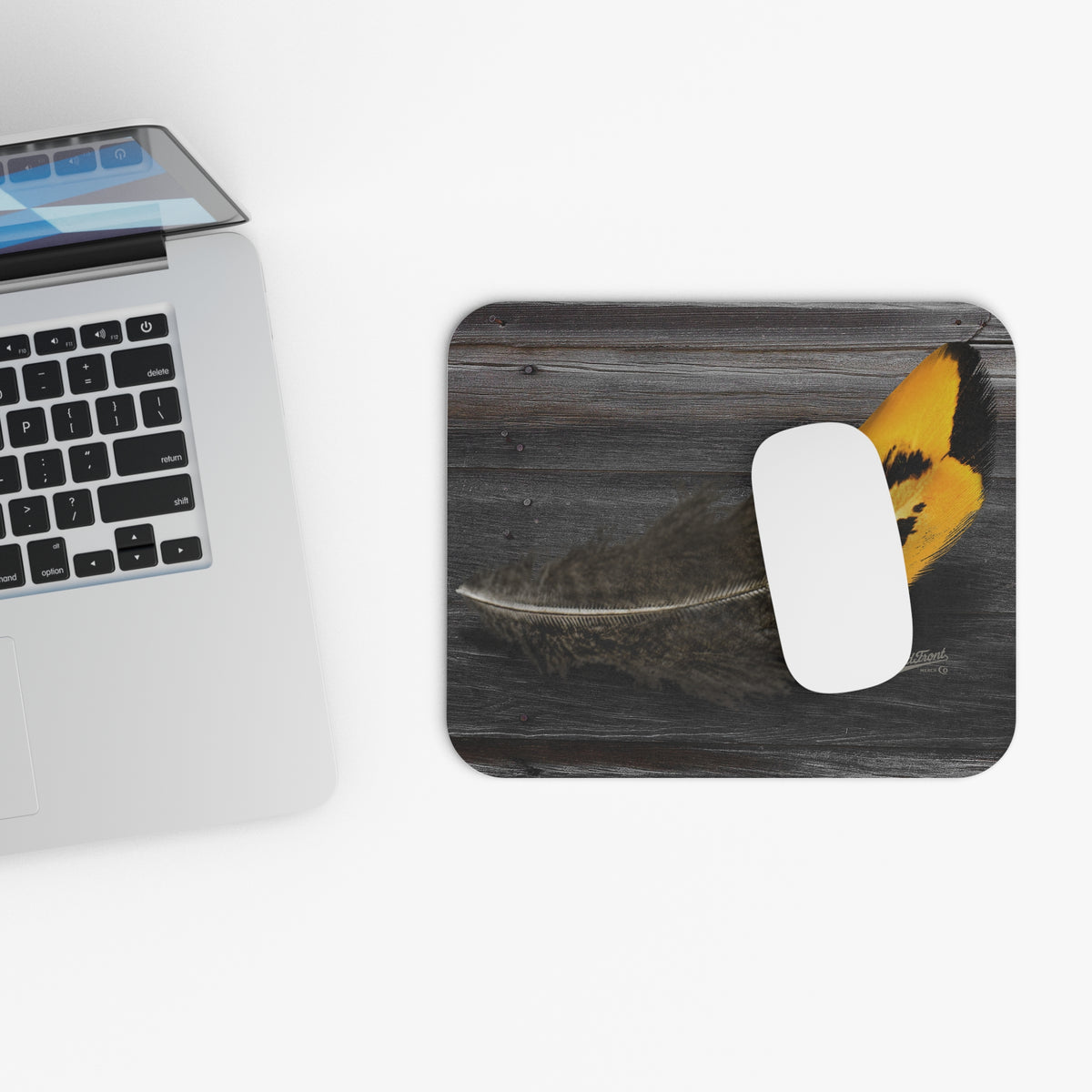 Pheasant Feather Mouse Pad