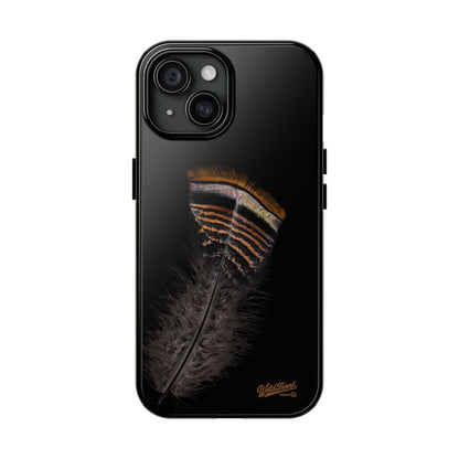 Turkey Feather Dark Tough Phone Case