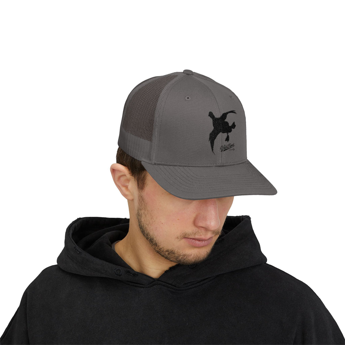Canvasback Flying Trucker Cap (Stitched)