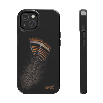 Turkey Feather Dark Tough Phone Case