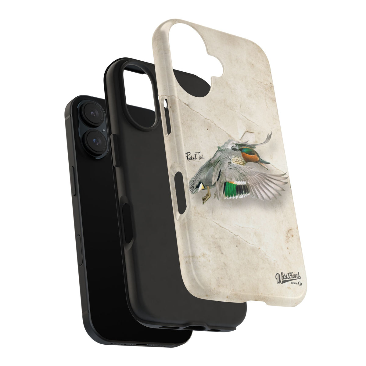 Rocket Teal Green-Winged Teal Tough Phone Case