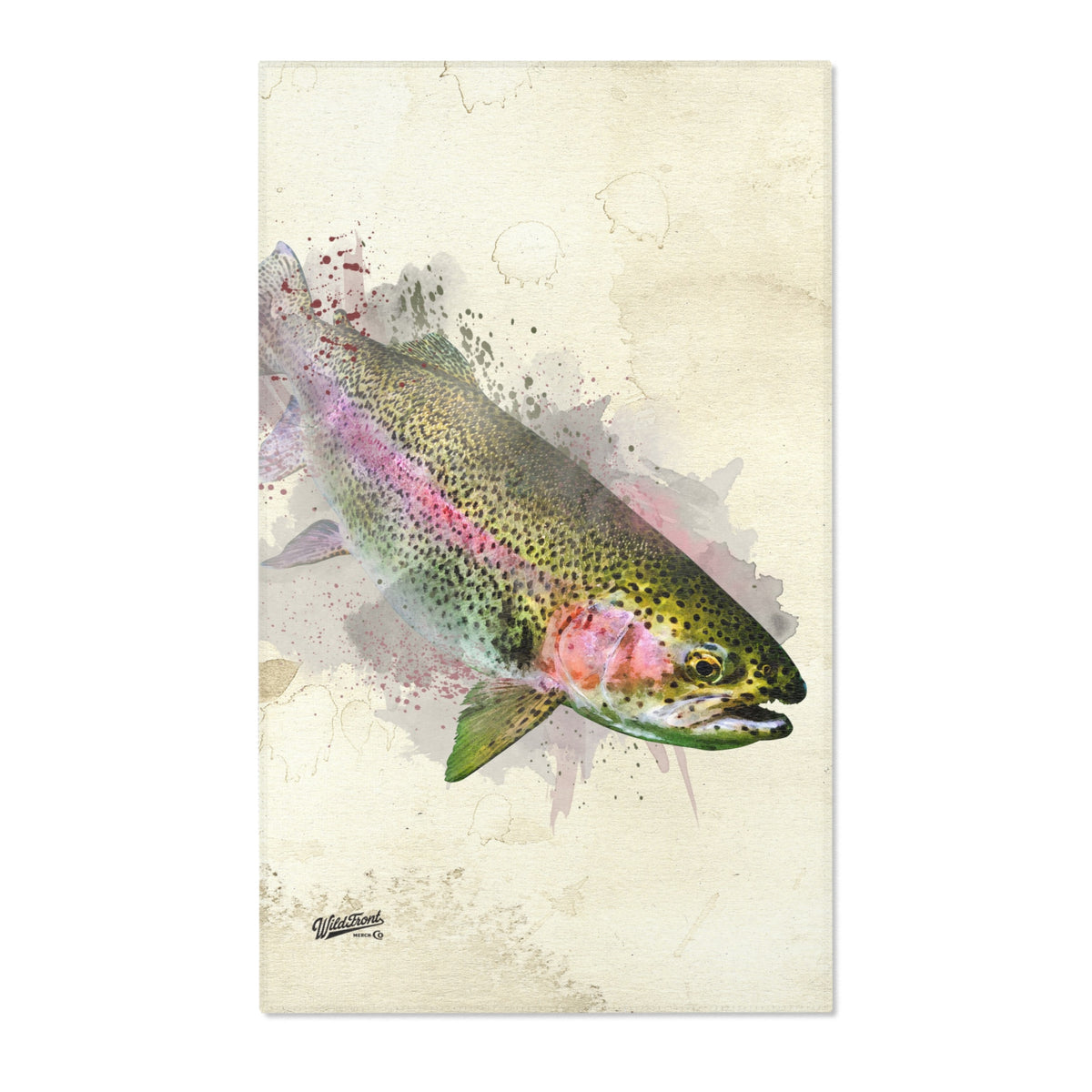Rainbow Trout Area Rug