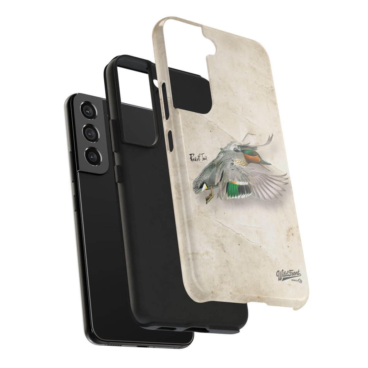Rocket Teal Green-Winged Teal Tough Phone Case