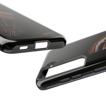 Turkey Feather Dark Tough Phone Case