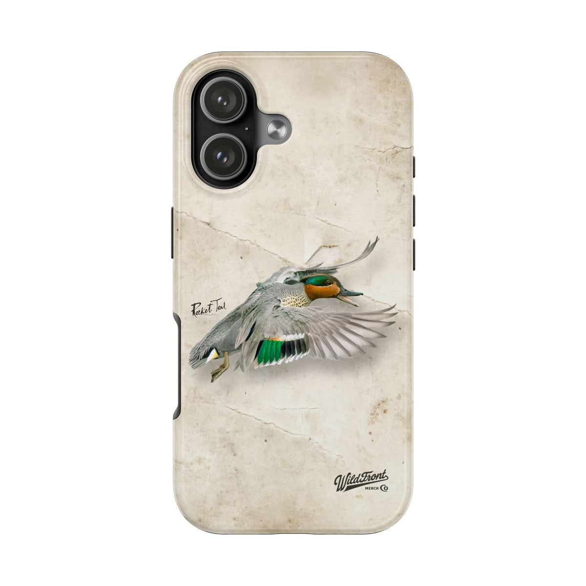 Rocket Teal Green-Winged Teal Tough Phone Case