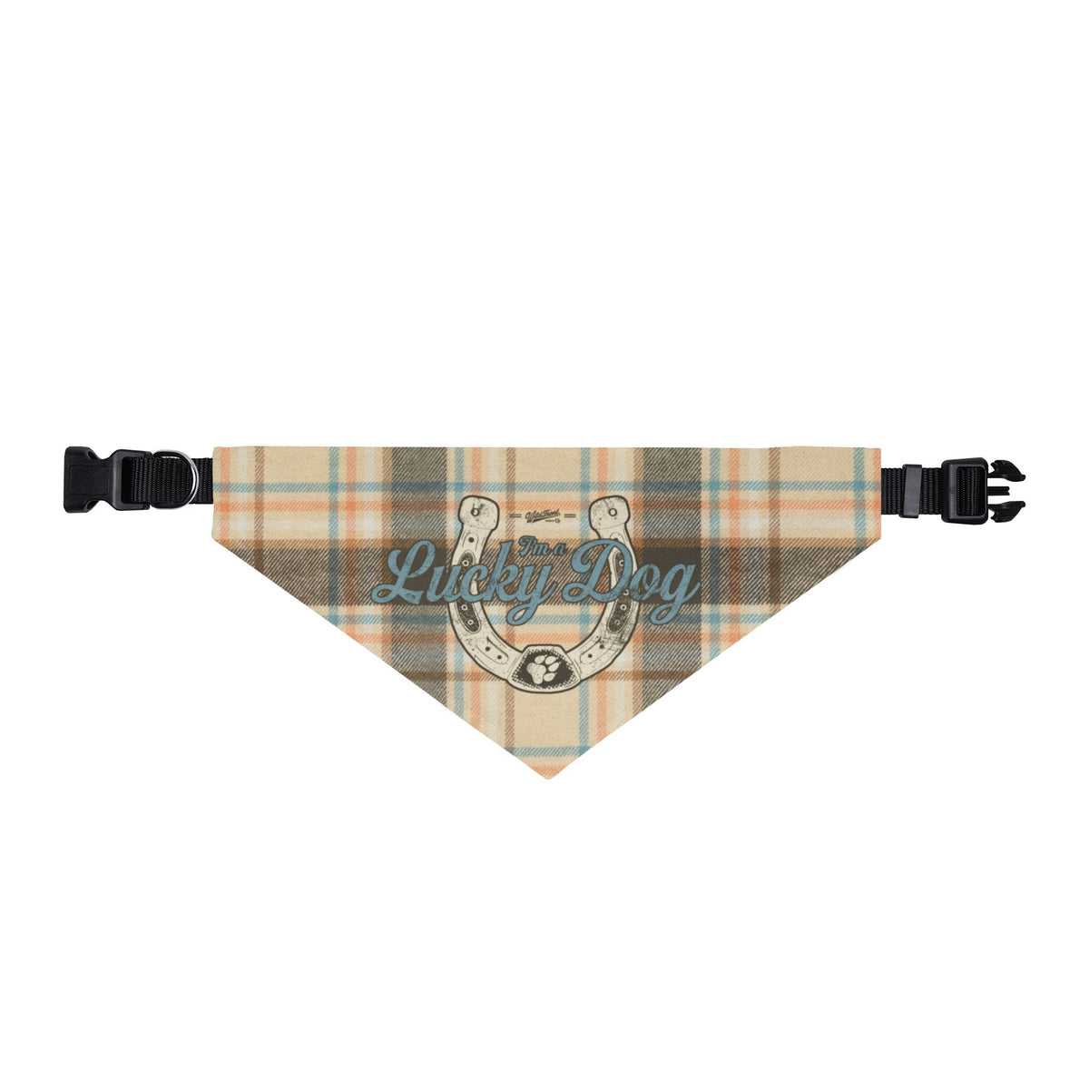Lucky Dog Light Tan Pet Bandana