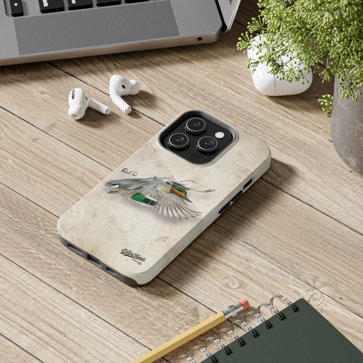 Rocket Teal Green-Winged Teal Tough Phone Case