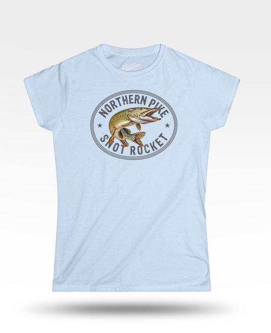 Snot Rocket Classic Northern Pike Women's T-Shirt