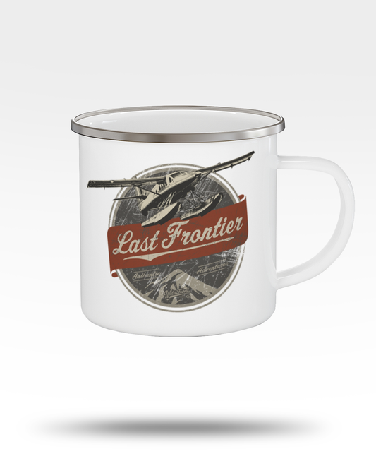 Last Frontier Enamel Camping Mug - Float Plane