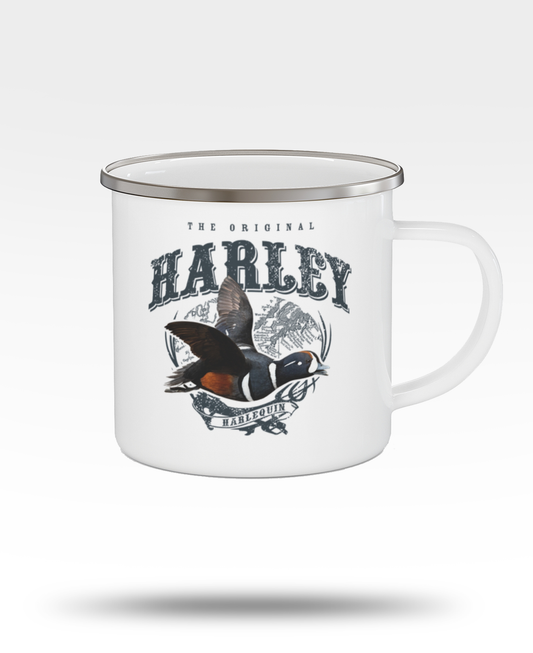 Harlequin Enamel Camping Mug