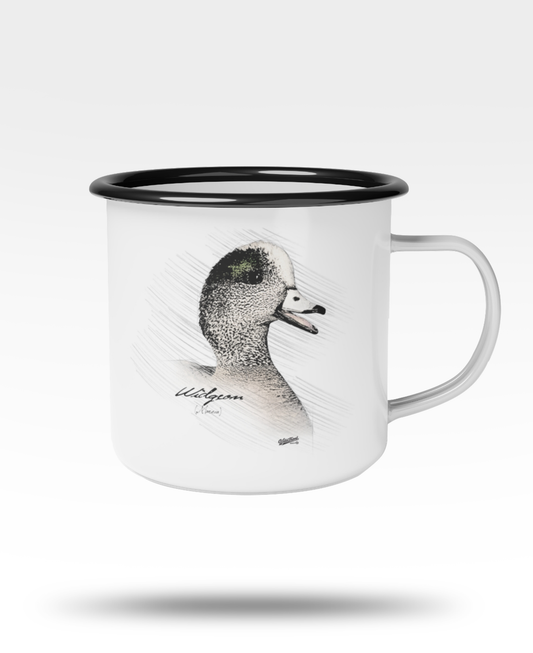 Widgeon Black Rim Enamel Camp Mug