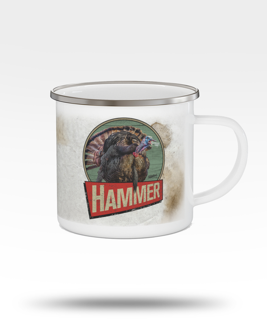 Hammer Enamel Camping Mug - Wild Turkey