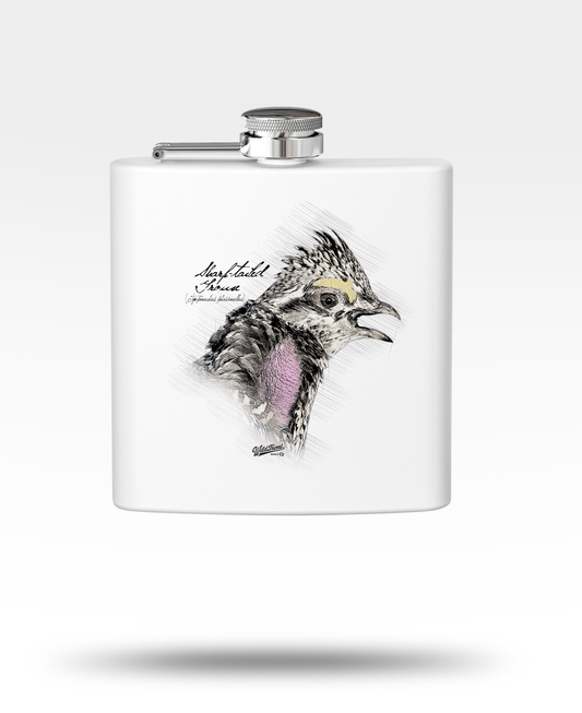 Sharp-Tailed Grouse  Stainless Steel Flask