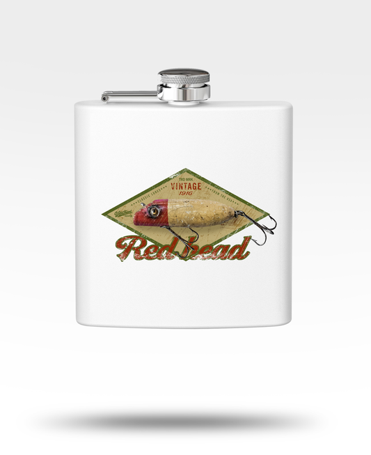 Redhead Vintage Lure Stainless Steel Flask