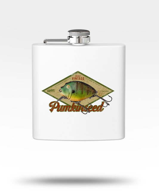 Pumkinseed Vintage Lure Stainless Steel Flask