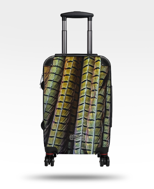 Pheasant Feather Suitcase