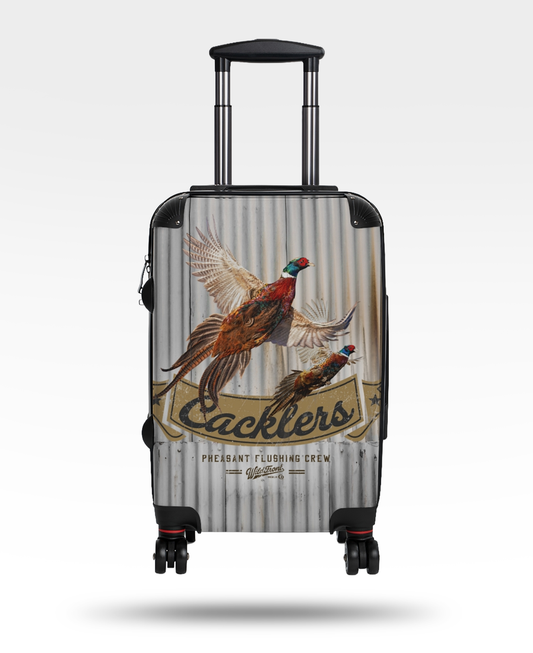 Cacklers Flushing Pheasants Suitcase