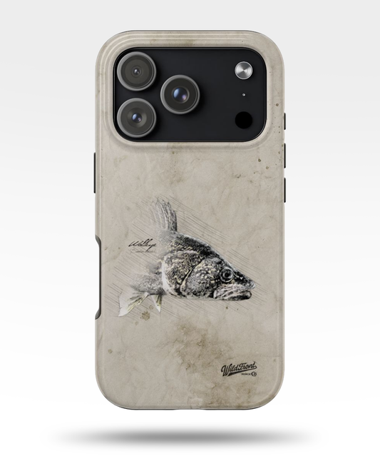 Walleye Drawing Tough Phone Case