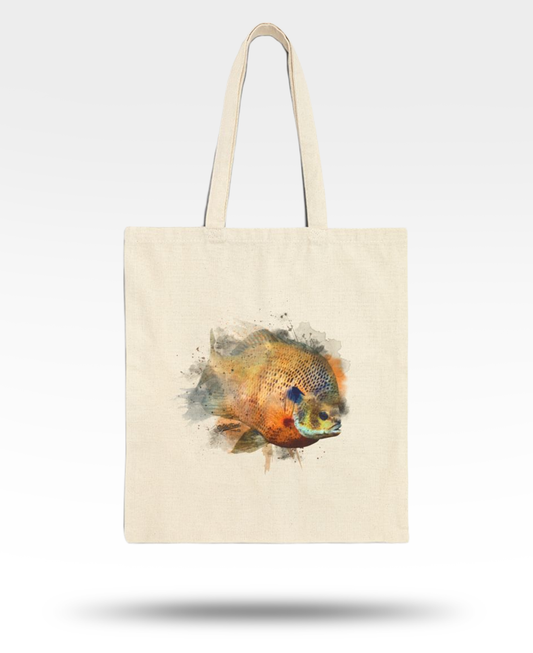 Bluegill Cotton Canvas Tote Bag