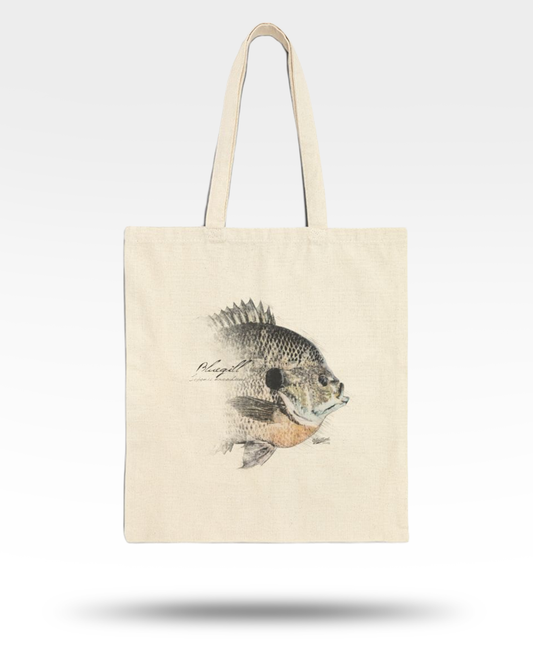 Bluegill Cotton Canvas Tote Bag